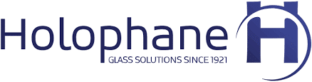 Logo de HOLOPHANE, spécialiste des solutions verrières depuis 1921, partenaire de Winlassie.